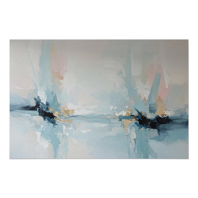 Poster Art Abstrait moderne (Devant)