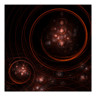 Poster Art Abstrait Starlight