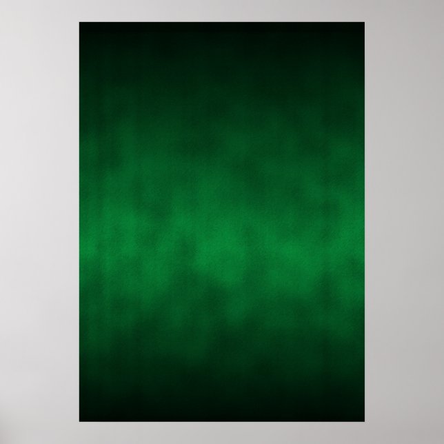 Poster Art Arrière - plan Ombre Gothique Vert (Devant)