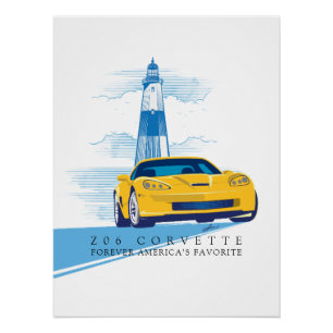 POSTER ART AUTO ZEE-O-SIX ÉLÉGANT