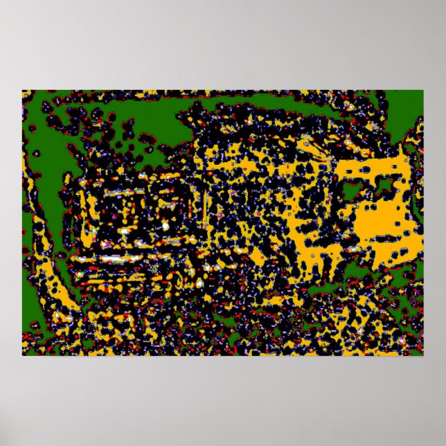 Poster Art automobile (Devant)