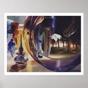 Poster Art d'aquarelle "par psyché"