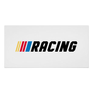 Poster Art de course NASCAR