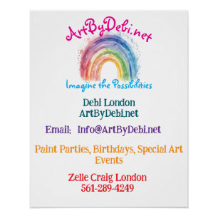 Poster Art De Debi, Papier