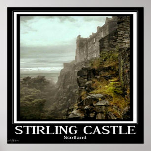 Poster Art de Linda Parsons - Château de Stirling