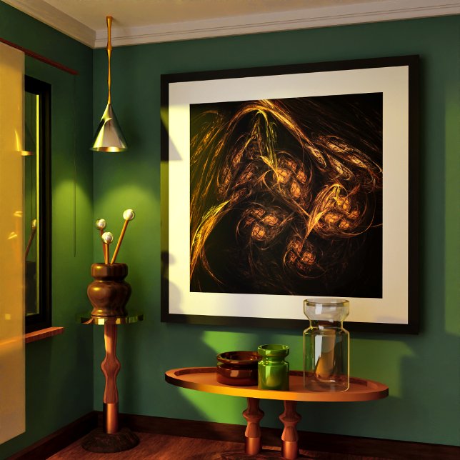 Poster Art de Mother Earth (Mother Earth Abstract Art Poster)