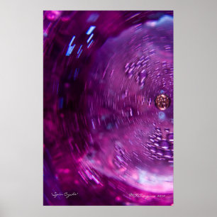 Poster Art de mur de cycle de rotation