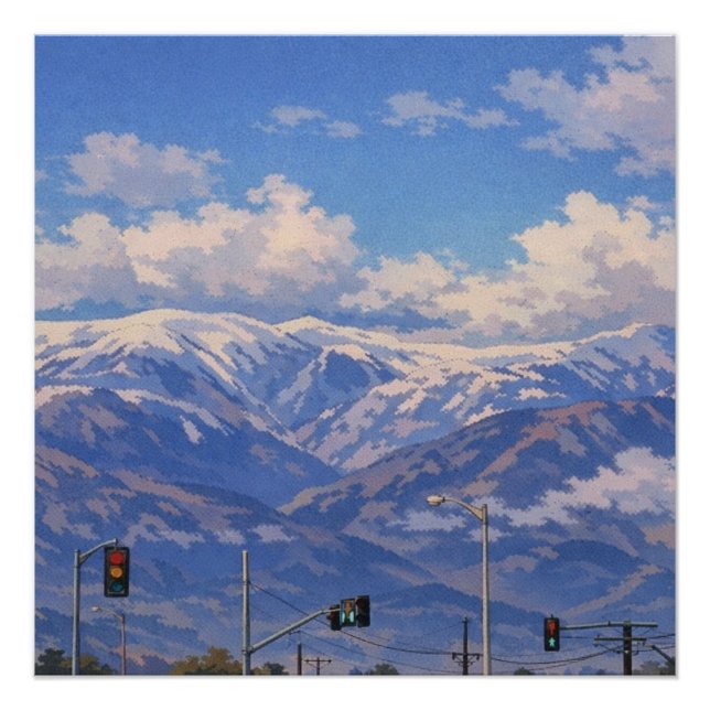 Poster Art de paysage photographique édité (meilleure qua (Devant)