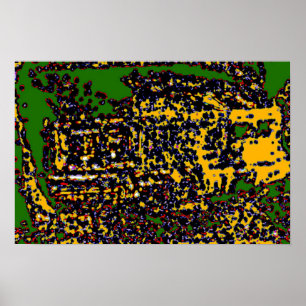 Poster Art de voiture