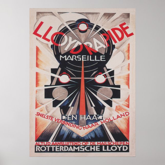 Poster Art Déco Art Vintage (Devant)