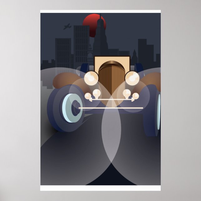 Poster Art Déco Artwork 1e (Devant)