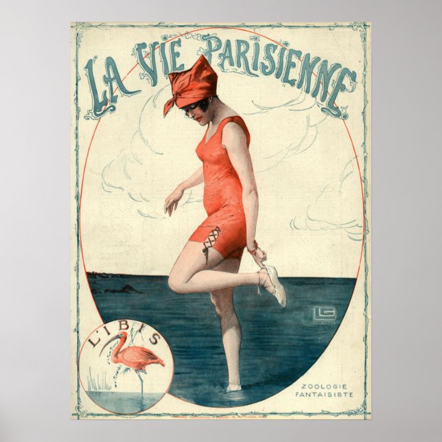Poster Art Déco La Vie Parisienne (Devant)
