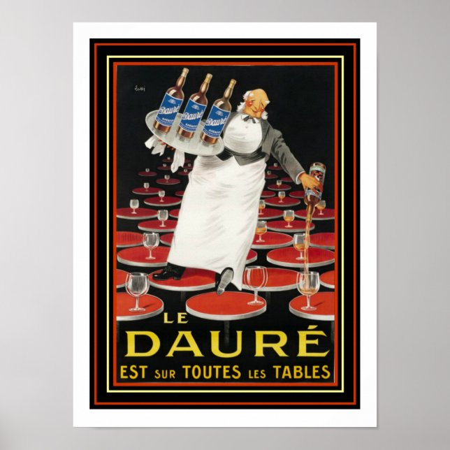 Poster Art Déco Le Daure 1924 par Lotti (Devant)