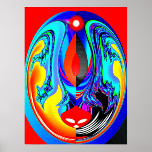 Poster Art du feu