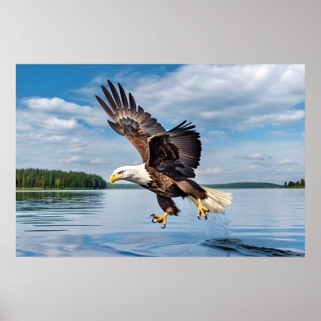 Poster Art Eagle (Devant)