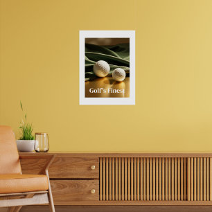 Poster Art Golf's Finest