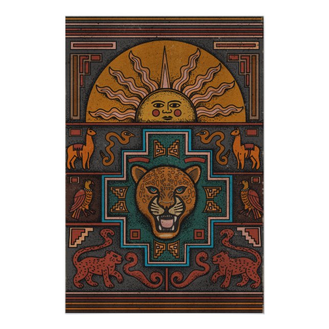 Poster Art Inca (Devant)