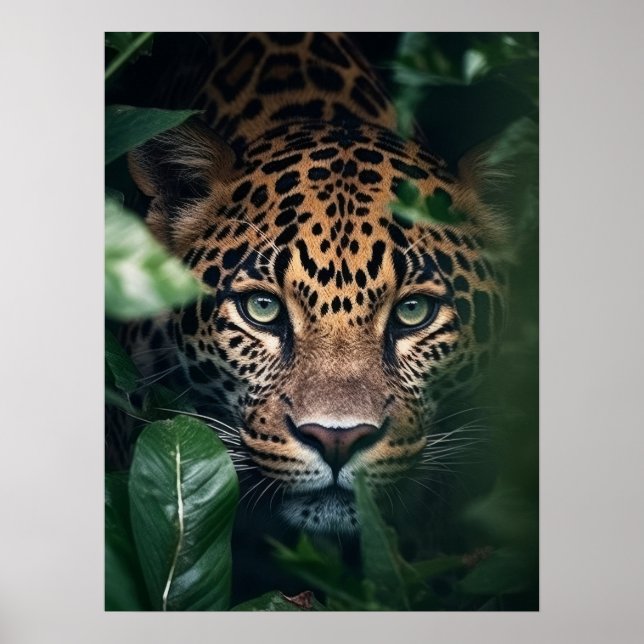 Poster Art Leopard (Devant)