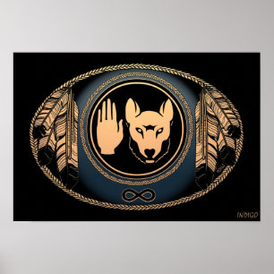 Poster Art Metis Rebellion Metis Wolf Imprimer Pos