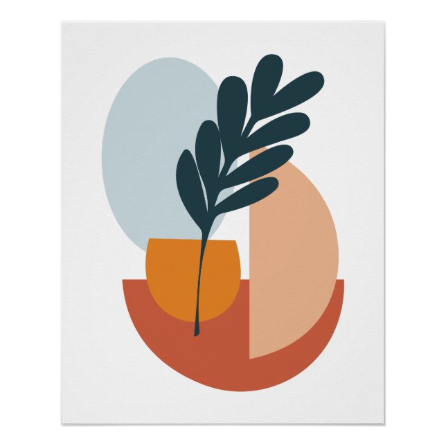 Poster Art moderne Abstrait (Devant)