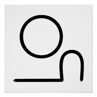 Poster Art Moderne Abstrait Wabi Sabi Noir & Blanc 