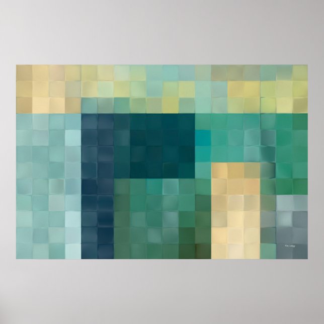Poster Art moderne Carrelage #6, 2009 (Devant)