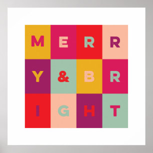 Poster Art moderne de vacances Joyeux et lumineux impress