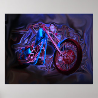 Poster Art Night Rider Imprimer