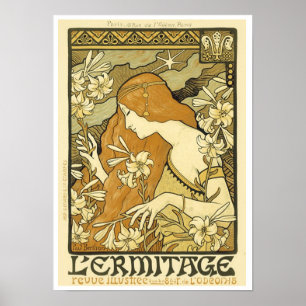Poster Art Nouveau Poster Design Poster 13x18