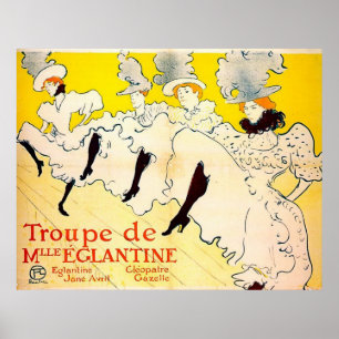 Poster Art Nouveau Toulouse-Lautrec