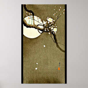 Poster Art-Ohara japonais Koson 7 d'Affiche-Cru