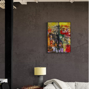 Poster Art Original Abstrait