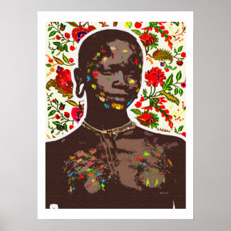 Poster Art pop africain