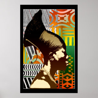 Poster Art pop africain