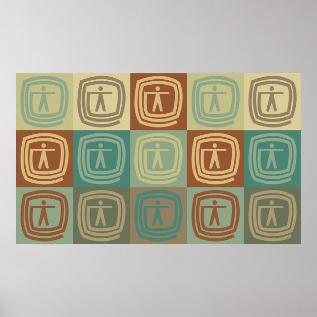 Poster Art pop ergothérapie (Devant)