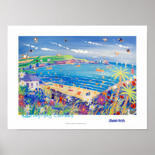 Poster Art Poster: Family Fun, Mother Ivey's Bay Cornwall