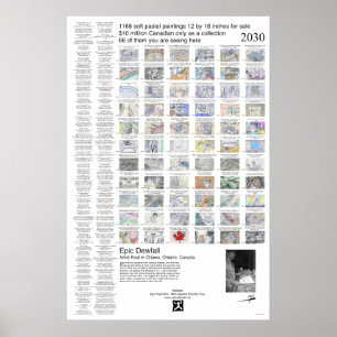 Poster Art rêveur de l'affiche 17