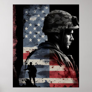 Poster Art Soldier