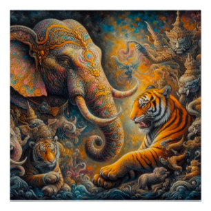 Poster art spirituel