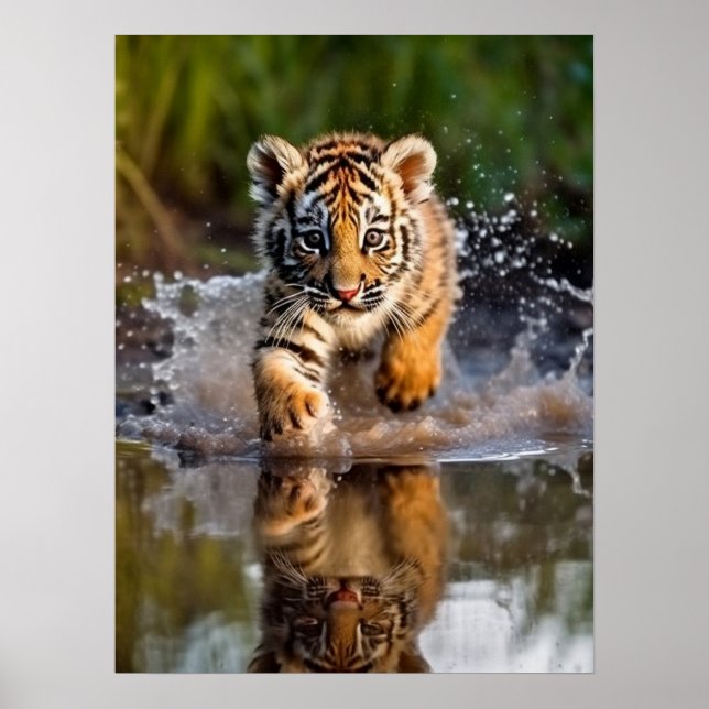 Poster Art Tiger Cub (Devant)
