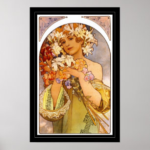 Poster Art Vintage Alphonse Mucha