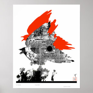 Poster Artefact corbeau