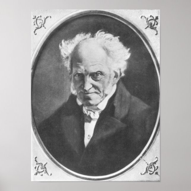 Poster Arthur Schopenhauer (Devant)