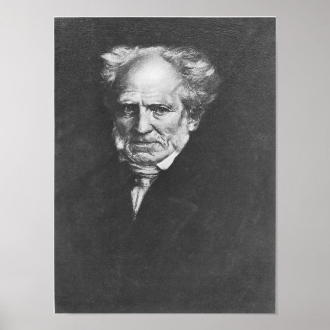 Poster Arthur Schopenhauer (Devant)