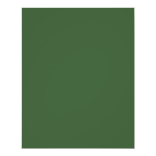Poster Artichoke vert (couleur solide) (Devant)
