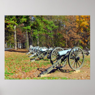 Poster Artillerie