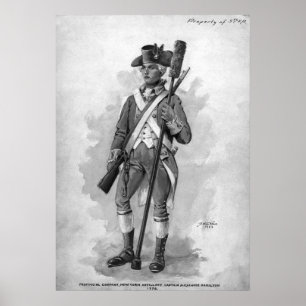 Poster Artilleur révolutionnaire