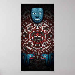 Poster artistique Aztec