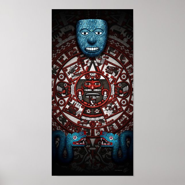 Poster artistique Aztec (Devant)