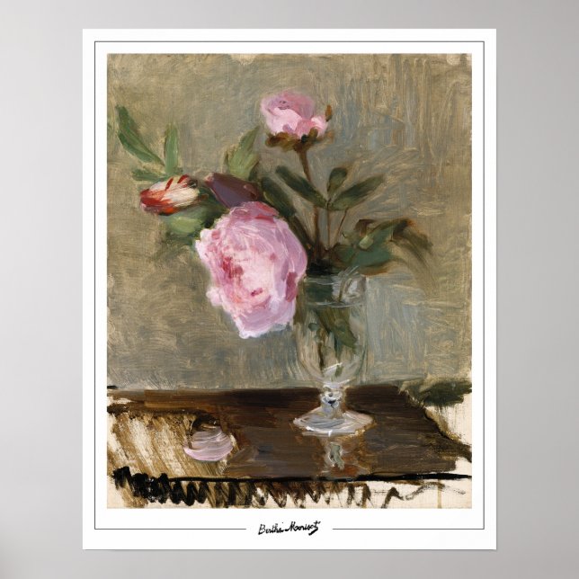 Poster artistique Berthe Morisot Zedign #223 (Devant)